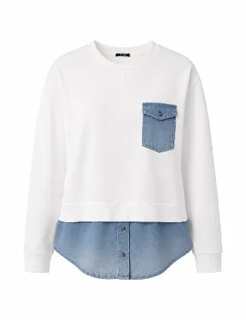 Bluza Tezenis, alb