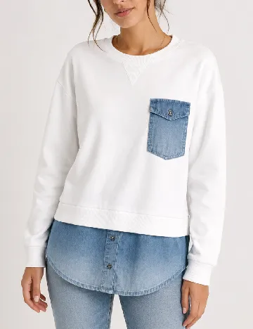 Bluza Tezenis, alb
