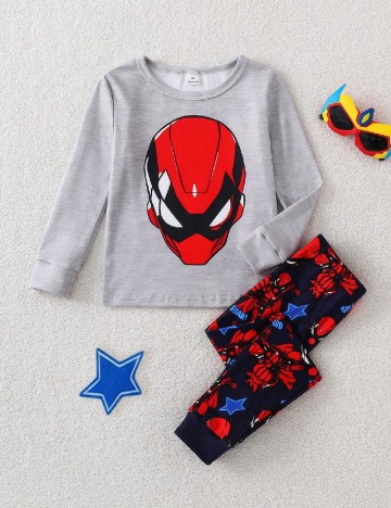 Pijama Shein Kids, mix culori