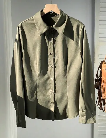Camasa SHEIN, verde