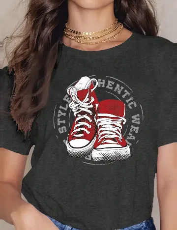 Tricou SHEIN, gri