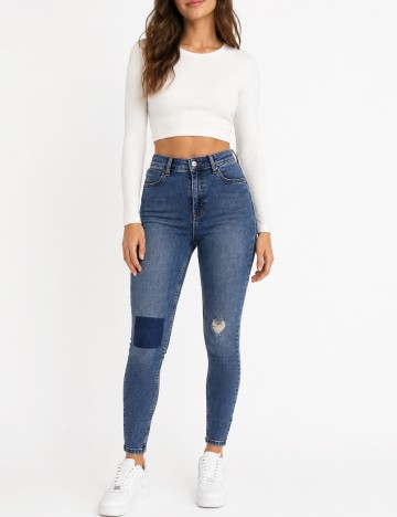 Blugi Calzedonia, albastru