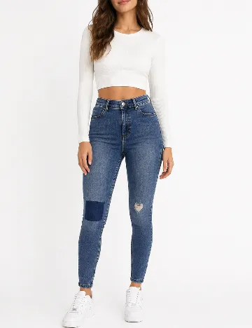 Blugi Calzedonia, albastru