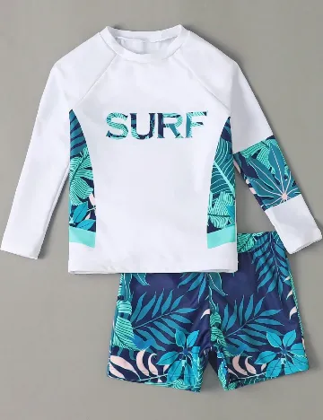 Compleu De Plaja Shein Kids, mix culori