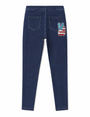 Blugi Calzedonia, albastru