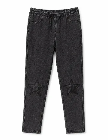 Pantaloni Calzedonia, gri inchis
