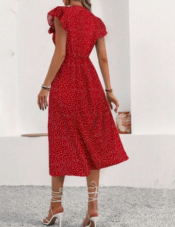 Rochie medie SHEIN, rosu