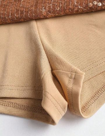 Fusta pantalon SHEIN, maro