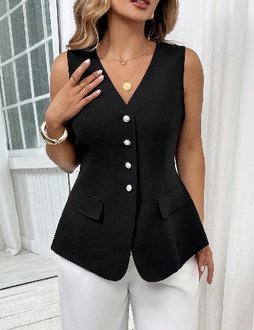 Vesta SHEIN CURVE, negru