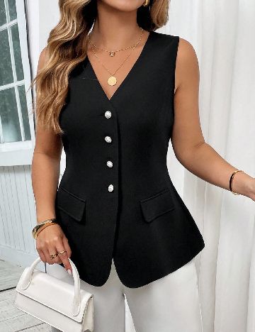 Vesta SHEIN CURVE, negru