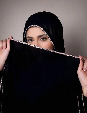 Esarfa SHEIN, negru