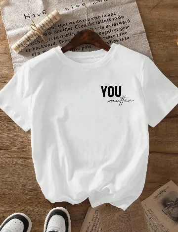 Tricou SHEIN, alb