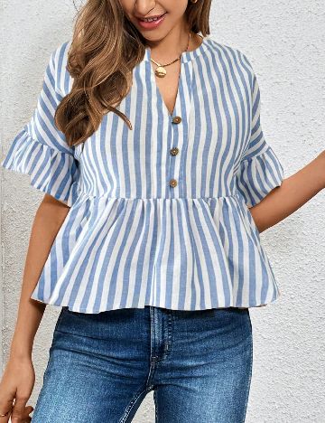 Bluza SHEIN, albastru