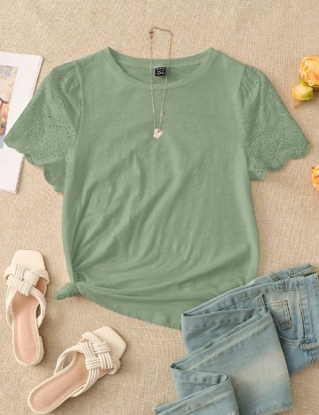 Tricou SHEIN, verde