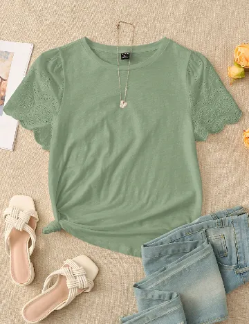 Tricou SHEIN, verde