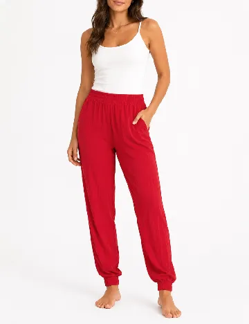 Pantaloni Tezenis, rosu