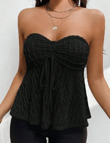 Top SHEIN, negru