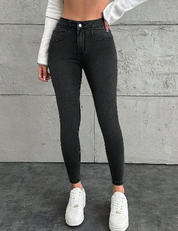 Blugi SHEIN, negru