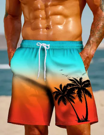 Short de baie SHEIN, mix culori