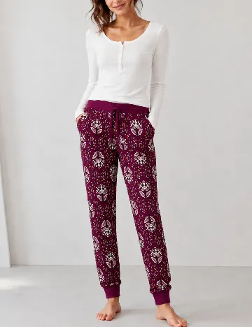 Pantaloni Tezenis, mov