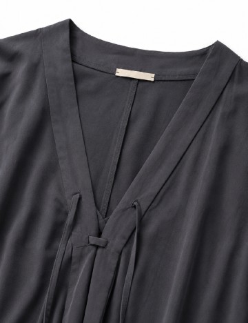 Rochie scurta Intimissimi, gri inchis