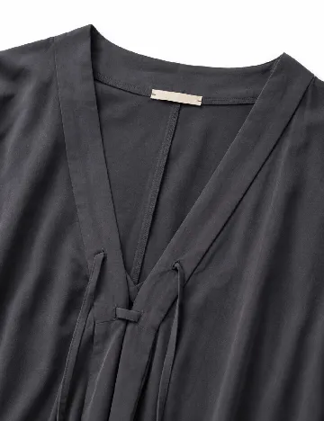 Rochie scurta Intimissimi, gri inchis