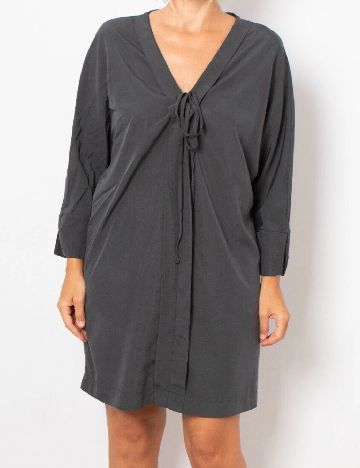 Rochie scurta Intimissimi, gri inchis