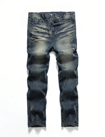 Blugi Shein Kids, albastru