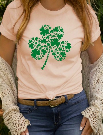 Tricou SHEIN, crem