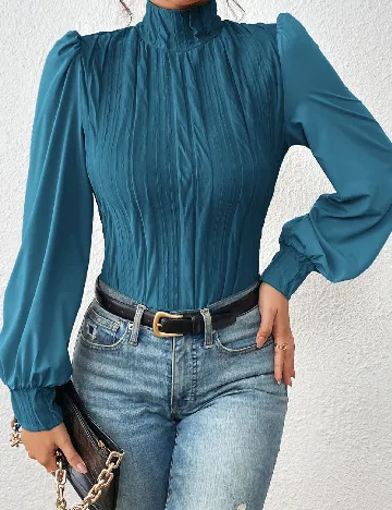 Bluza SHEIN, albastru