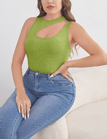 Maiou SHEIN CURVE, verde