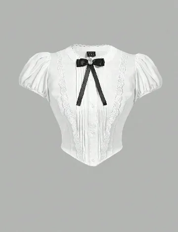 Top SHEIN, alb