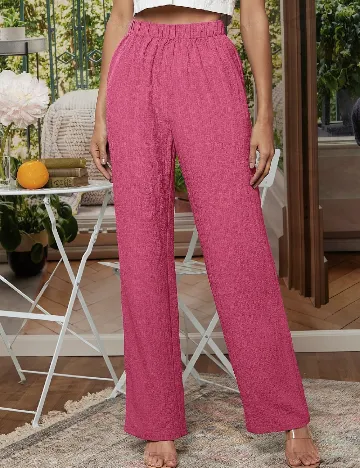 Pantaloni SHEIN, roz