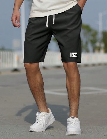 Pantaloni scurti SHEIN, negru