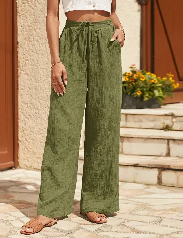Pantaloni SHEIN, verde