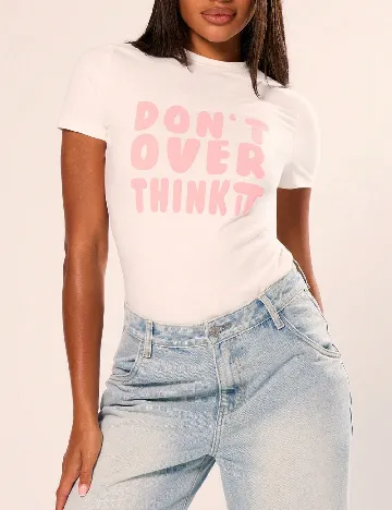 Tricou Musera, alb