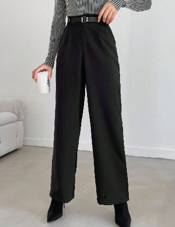 Pantaloni SHEIN, negru