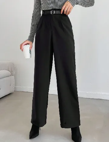 Pantaloni SHEIN, negru