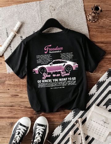 Tricou SHEIN, negru