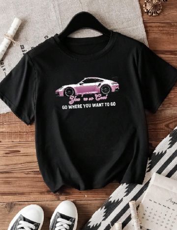 Tricou SHEIN, negru