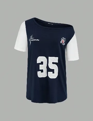 Tricou SHEIN, bleumarin