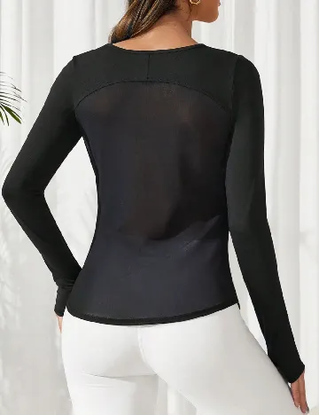 Bluza SHEIN, negru