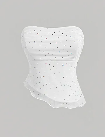 Top SHEIN, alb