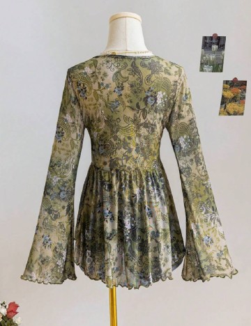 Bluza SHEIN, verde