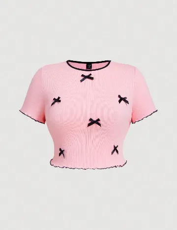 Top SHEIN CURVE, roz