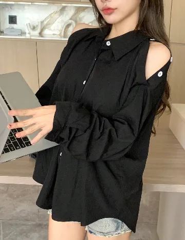 Camasa Dazy, negru