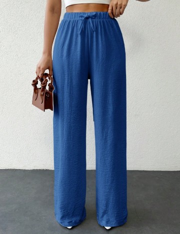 Pantaloni SHEIN, albastru