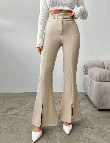 Pantaloni SHEIN, crem