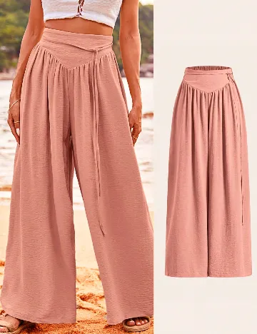 Pantaloni SHEIN, roz