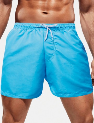 Short de baie SHEIN, albastru